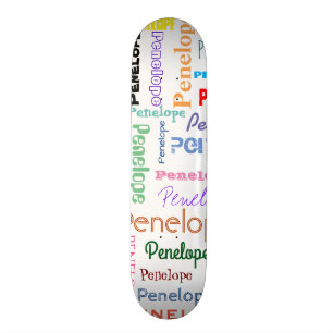 Your Name Word Cloud Fun Fonts Typography Skateboard