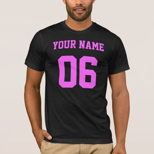 Your Name Your Number T-Shirt (Front)
