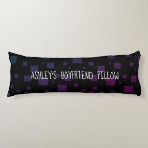 Your Name's Boyfriend Pillow Black Blue Purple Art
