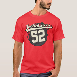 YOUR NUMBER Personalised Techniques T-Shirt