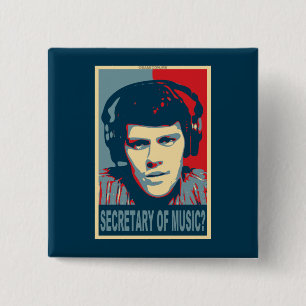 Your Obamicon.Me 15 Cm Square Badge