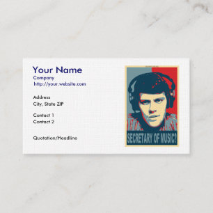 Your Obamicon.Me Business Card
