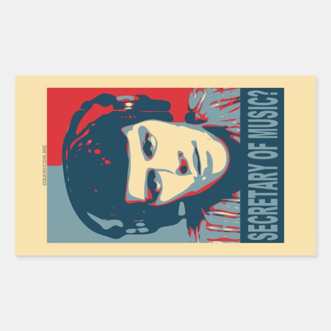 Your Obamicon.Me Rectangular Sticker (Front)