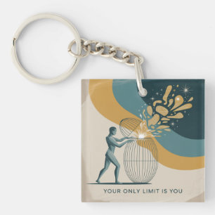 Your Only Limit Is You Key Ring
