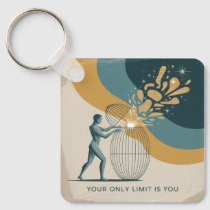 Your Only Limit Is You Key Ring
