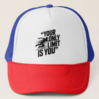  YOUR ONLY LIMIT IS YOU TRUCKER HAT