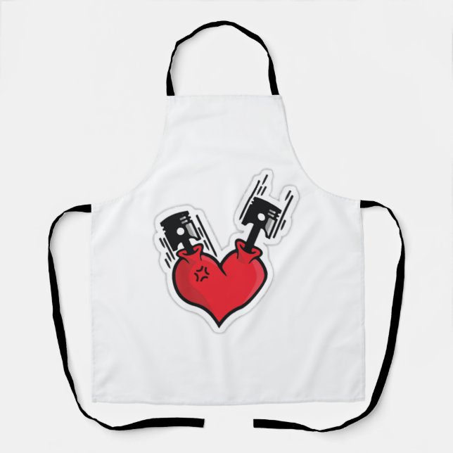 Your Opinion T-shirt .Funny Humour shirt Your Opin Apron (Front)