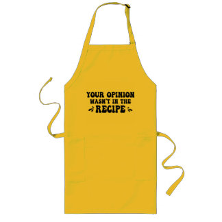 Your Opinion Wasn't in the Recipe Apron / FunApron