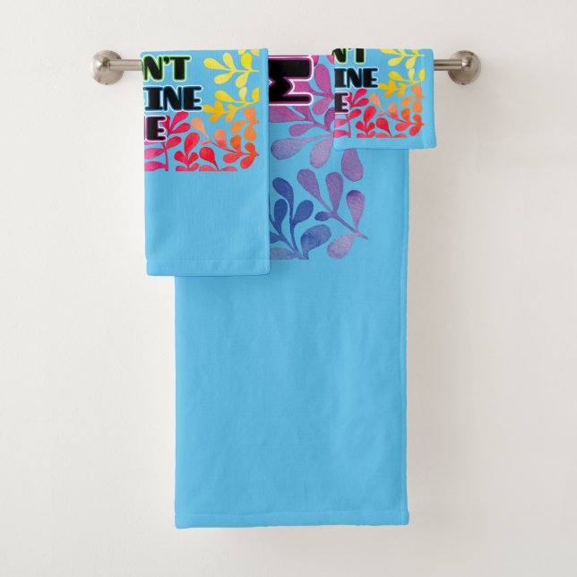 Your Opinions Don't Define Me Bath Towel Set (Insitu)