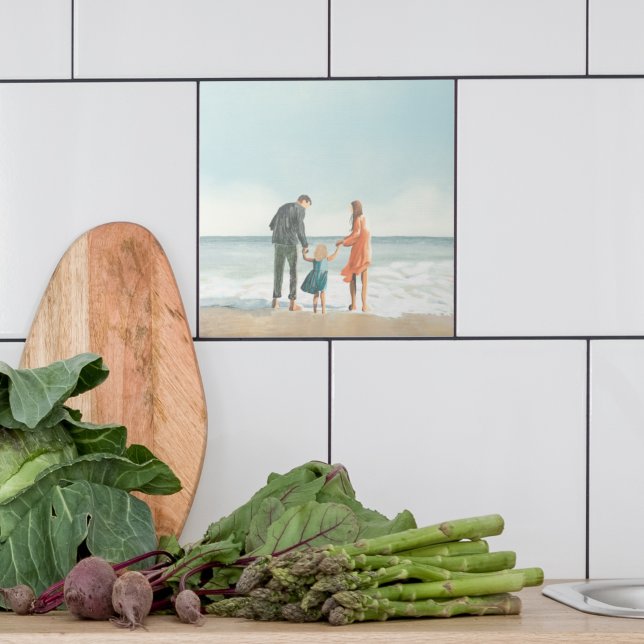 Your Own Artwork | Upload Your Painting Drawing Ceramic Tile (Creator Uploaded)