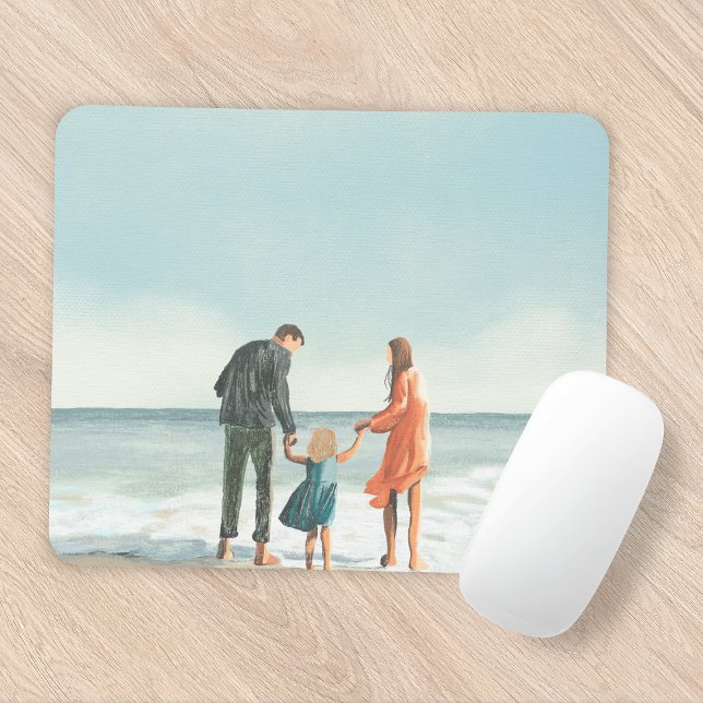 Your Own Artwork | Upload Your Painting Drawing Mouse Pad (Creator Uploaded)
