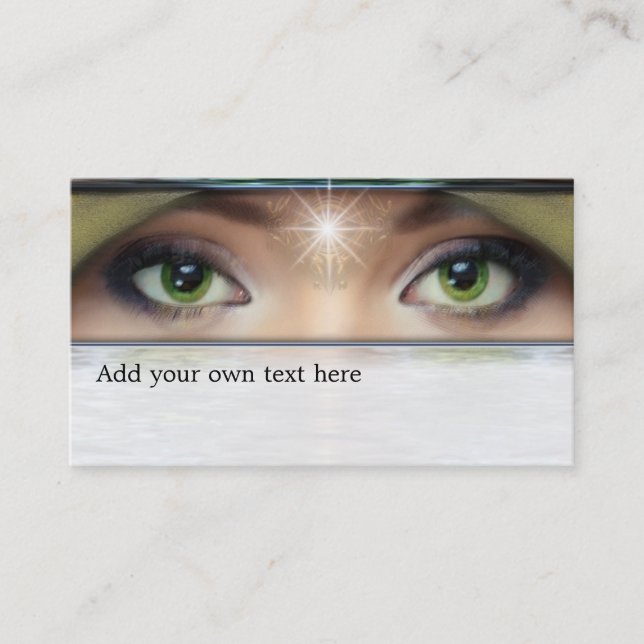 Your own beauty business card (Front)
