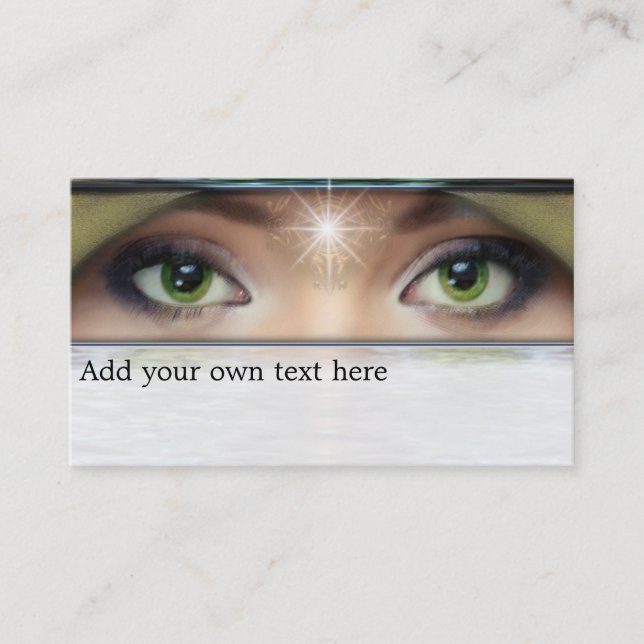 Your own business card (Front)