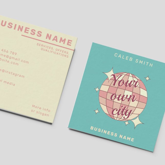 Your own city customisable Business Card (Creator Uploaded)