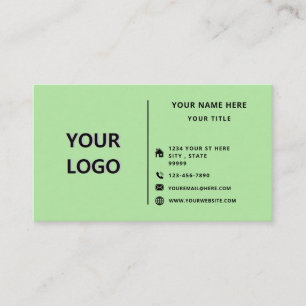 Your Own Design Business Card Choose Colours s