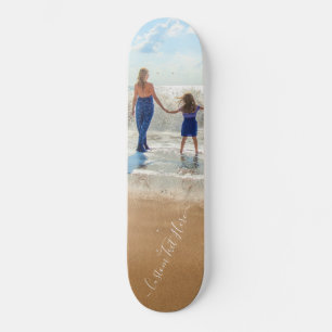Your Own Design Custom Photo and Text - Family Skateboard