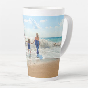 Your Own Design Custom Photo Latte Mug