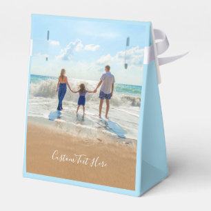 Your Own Design Custom Photo Text - Super Family  Favour Box