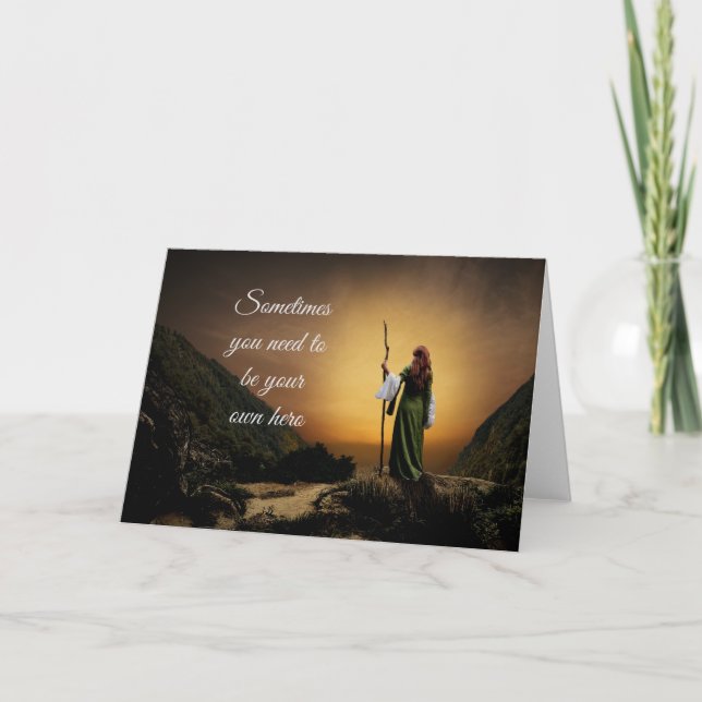 Your Own Hero Card (Front)