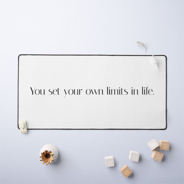 Your Own Limits Desk Mat (Kids Table)