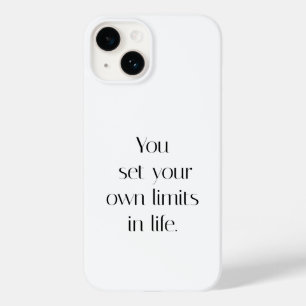 Your Own Limits iPhone Case