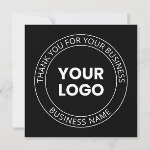 Your Own Logo & Thank You Editable Message