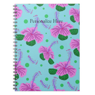 Your Own Personalised Tropical Notebook Journal