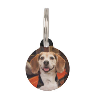 Your Own Pet Photo Mum Misses Me Custom Tag