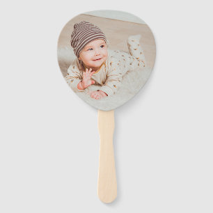 Your own photo simple modern Stylish Hand Fan