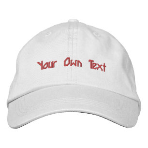 Your Own Text outstanding excellent Handsome-Hat Embroidered Hat
