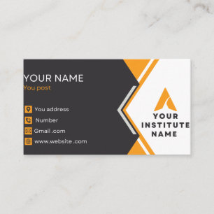 your own visiting card