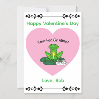 Your Pad or Mine? Magnetic Card