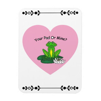 Your Pad Or Mine? Valentine's Day Magnet