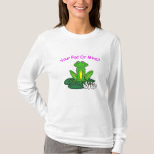 Your Pad or Mine - Women's White Long Sleeve