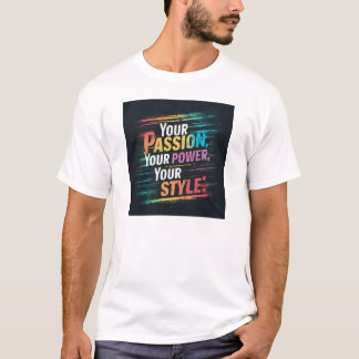 Your Passion, Your Power, Your Style T-Shirt