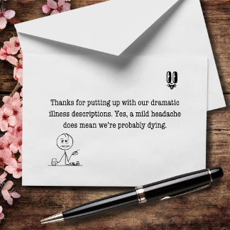 Your Patience Deserves an Award Thank You Card