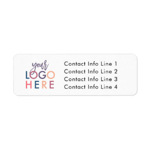 Your Personal Logo and Contact Info Return Address Return Address Label
