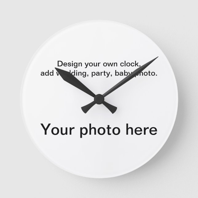 Your personal wall clock (Front)