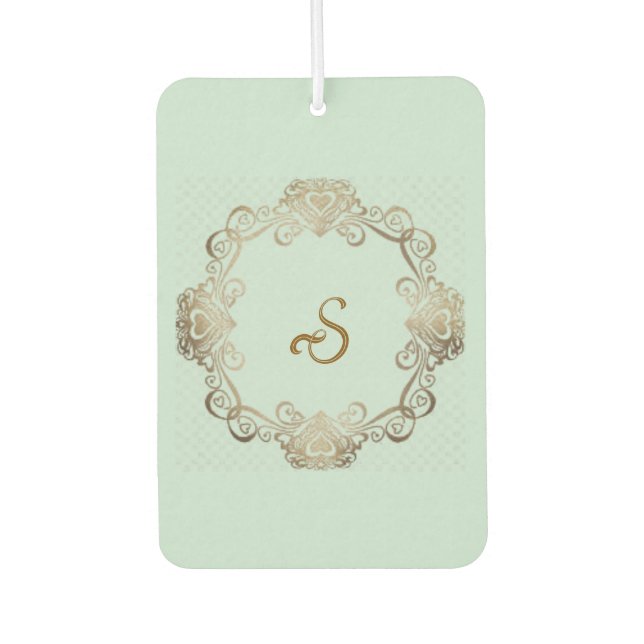 “Your Personalised Initial” Air Freshener (Front)