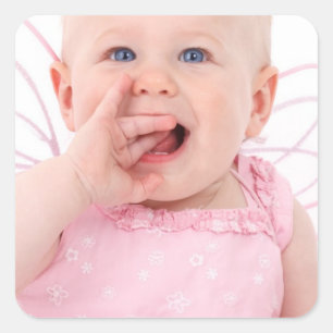 Your Personalised Photo Square Sticker