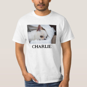 Your pet dog puppy custom photo chihuahua name T-Shirt