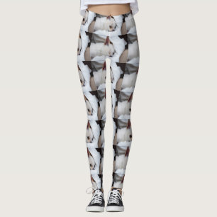 Your pet dog puppy custom photo chihuahua pattern leggings