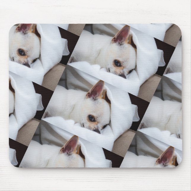 Your pet dog puppy custom photo chihuahua pattern mouse pad (Front)