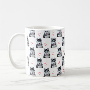Your Pet Photo Dog Cat Custom Funny Heart Coffee Mug