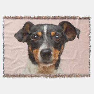 Your Pet Photo Dog Throw Blanket