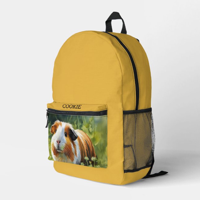 Your Pet Photo Printed Backpack (Back Corner Right)