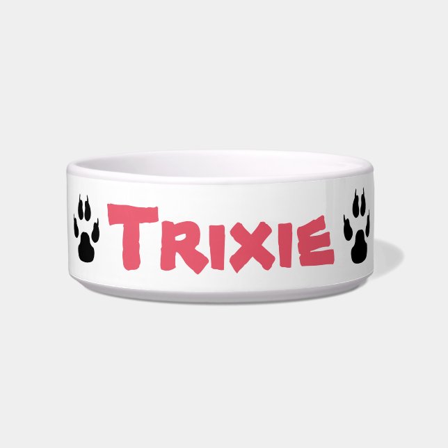 Your pet's name bowl (Front)