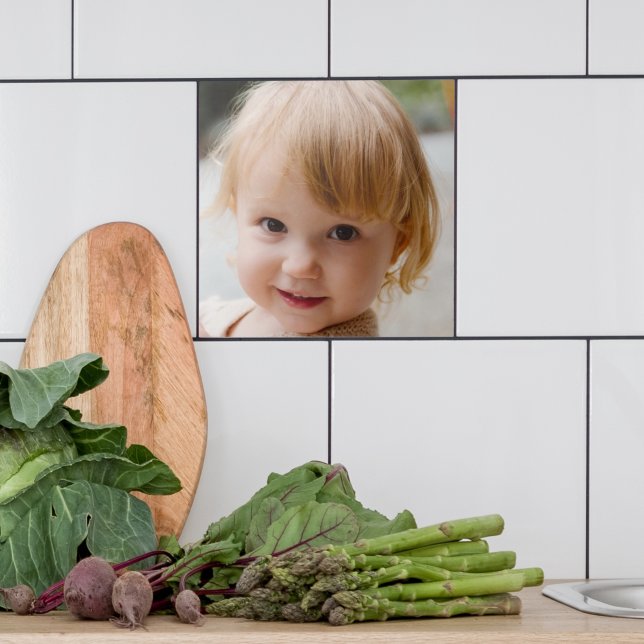 Your Photo | Adorable Kids Family Picture Ceramic Tile (Creator Uploaded)