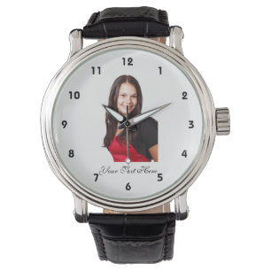 Your Photo and Text - Custom Watch
