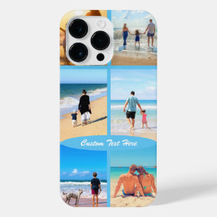 Your Photo Collage and Custom Text Personalised iPhone 14 Pro Max Case